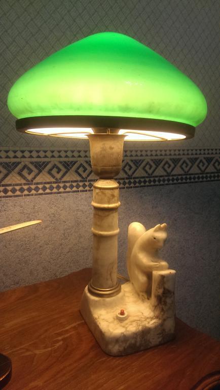 Советские настольные лампы
