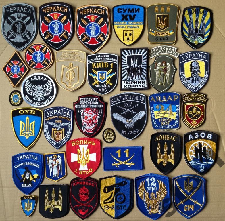 Национальные Батальоны Украины Список