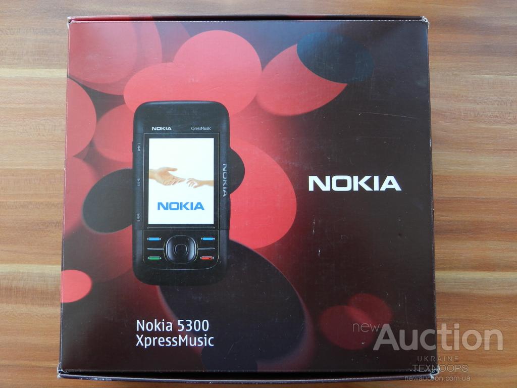 NOKIA 5300 только коробка и руководство инструкция