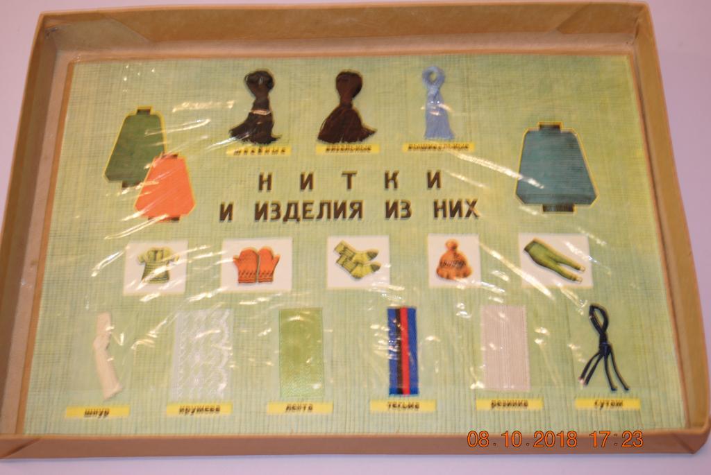 Коллекция промышленные образцы тканей и ниток