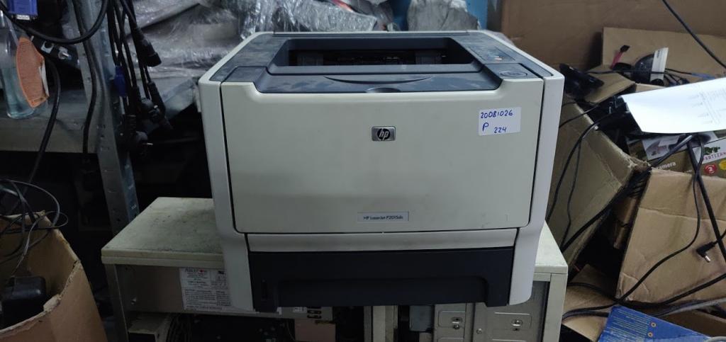 Лазерный принтер HP LaserJet P2015dn с картриджем № 20081026