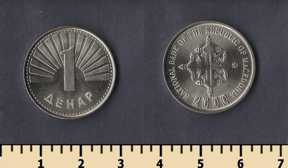 Македония 1 денар 2000 — Купуйте на Newauction.org за вигідною ціною ...