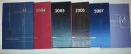 Книги з поштовими марками і блоками України 2003,2004,2005,2006,2007,2008-2009рр., люкс