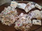ЛОТ ФІЛАТЕЛІСТА   9000 марок+750 конвертів дивіться опис      2