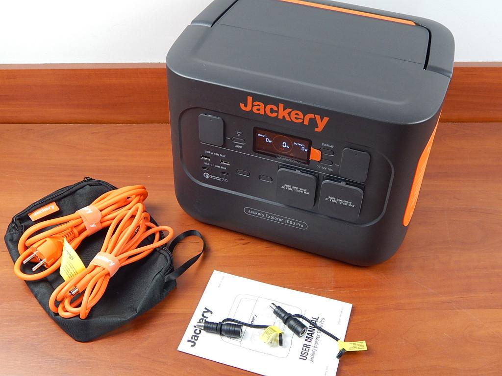 ЗаряднастанціяJackeryExplorer1000Pro,1002Вт\г,1000W